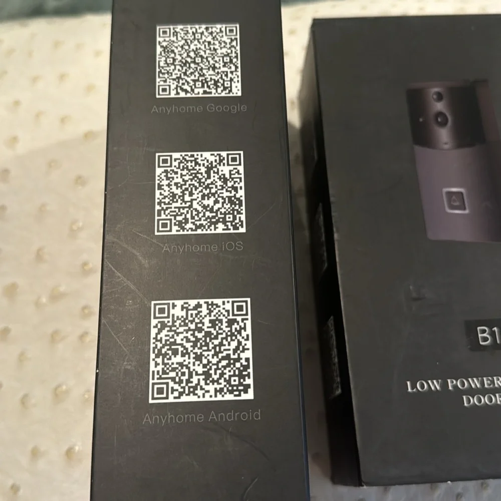 2 Doorbell B10 low power WIFI VIDEO New!